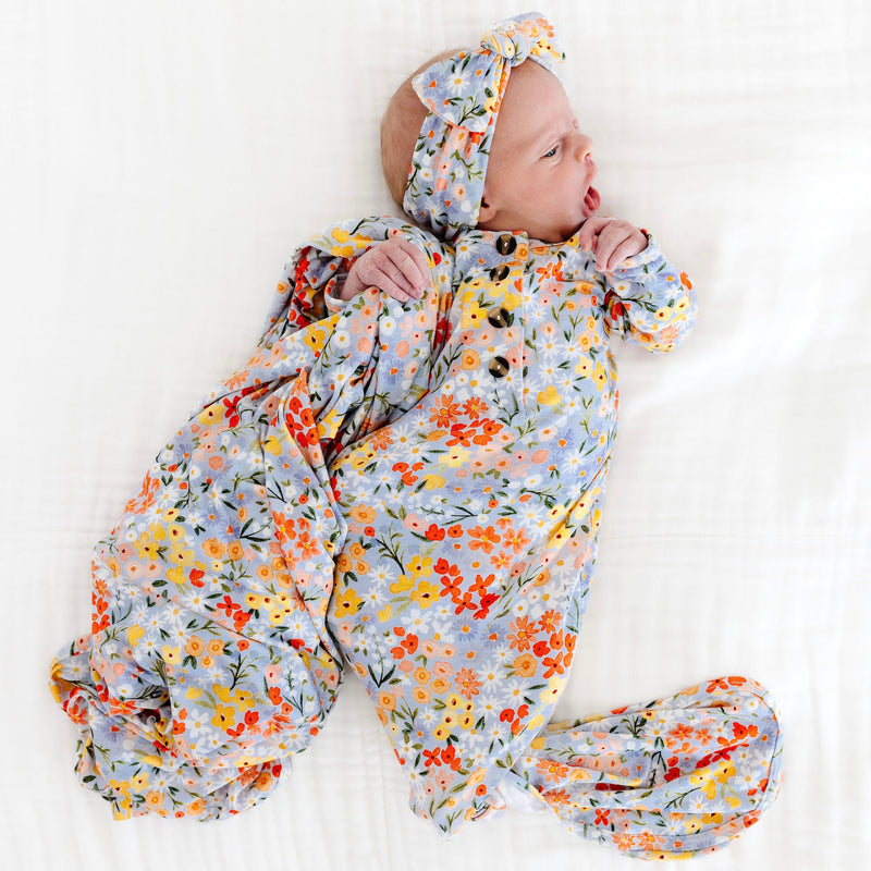 Hadley Newborn Headband Bundle (Gown)