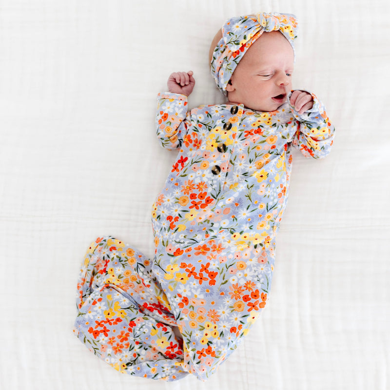 Hadley Newborn Headband Bundle (Gown)