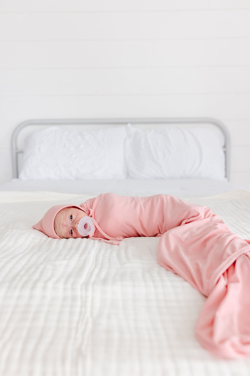 Brielle Ribbed Swaddle Blanket