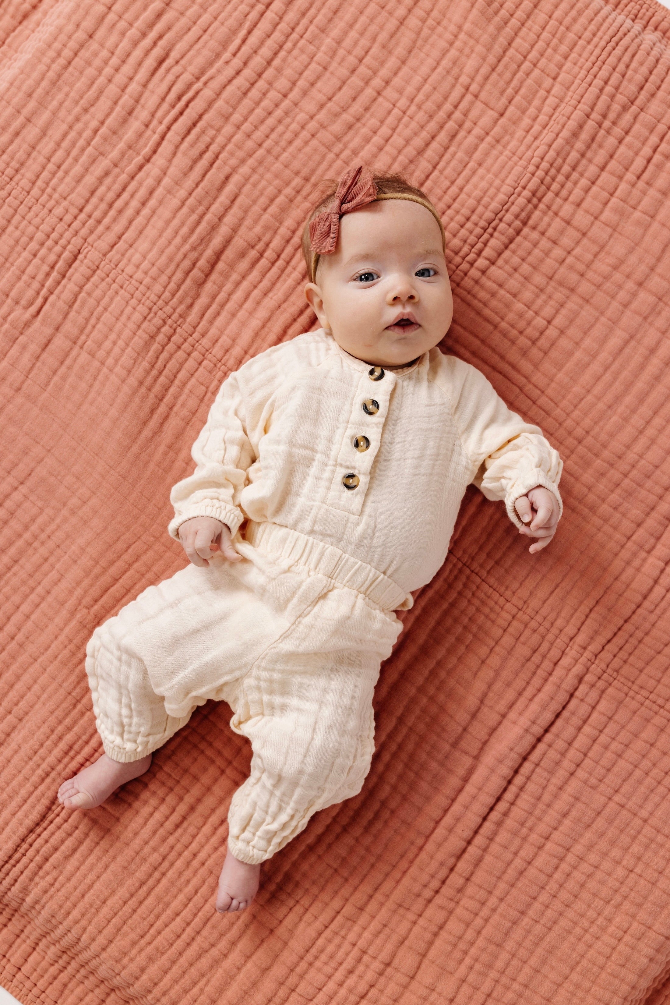 Jogger Pants - Cream