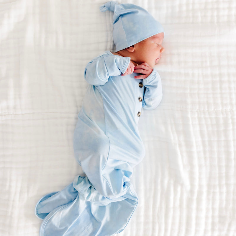 Bennett Newborn Hat Bundle (Gown)