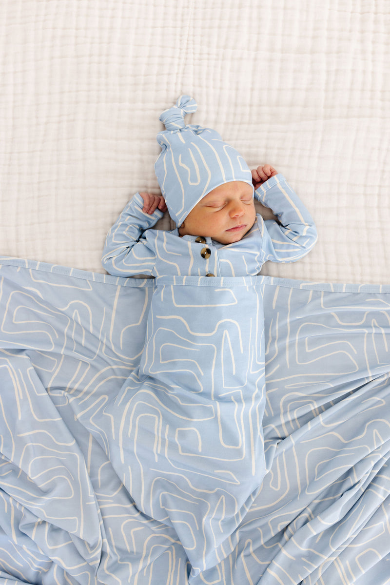 Ladd Newborn Hat Bundle (Gown)