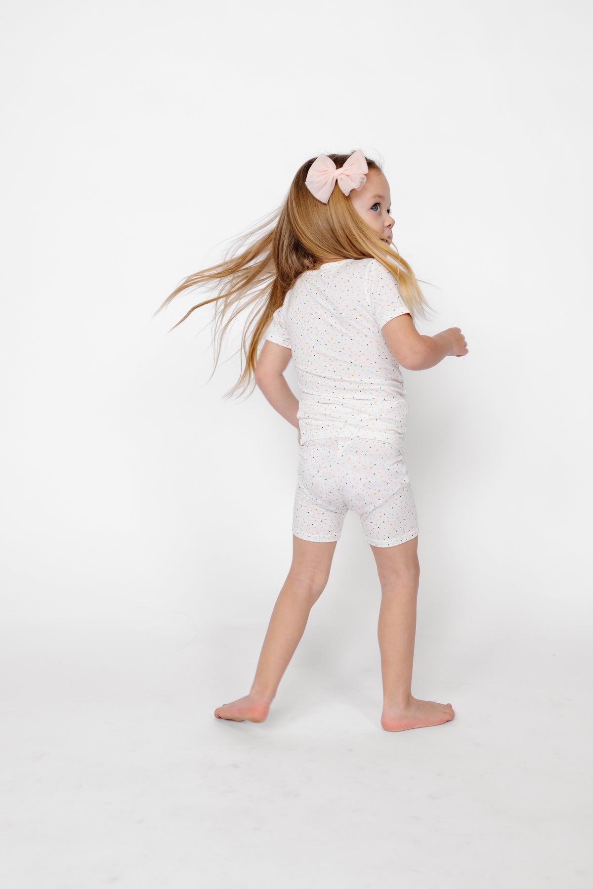 Tulle Bow 3 Pack: Rose