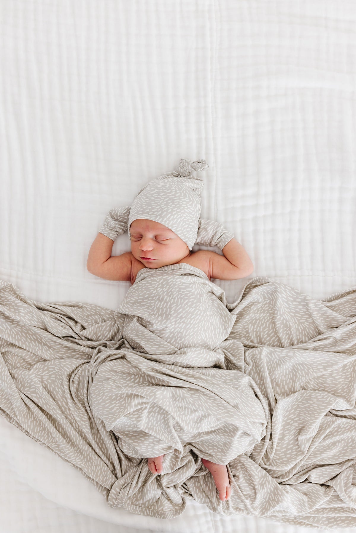 Cohen Newborn Hat Bundle + Knotted Gown