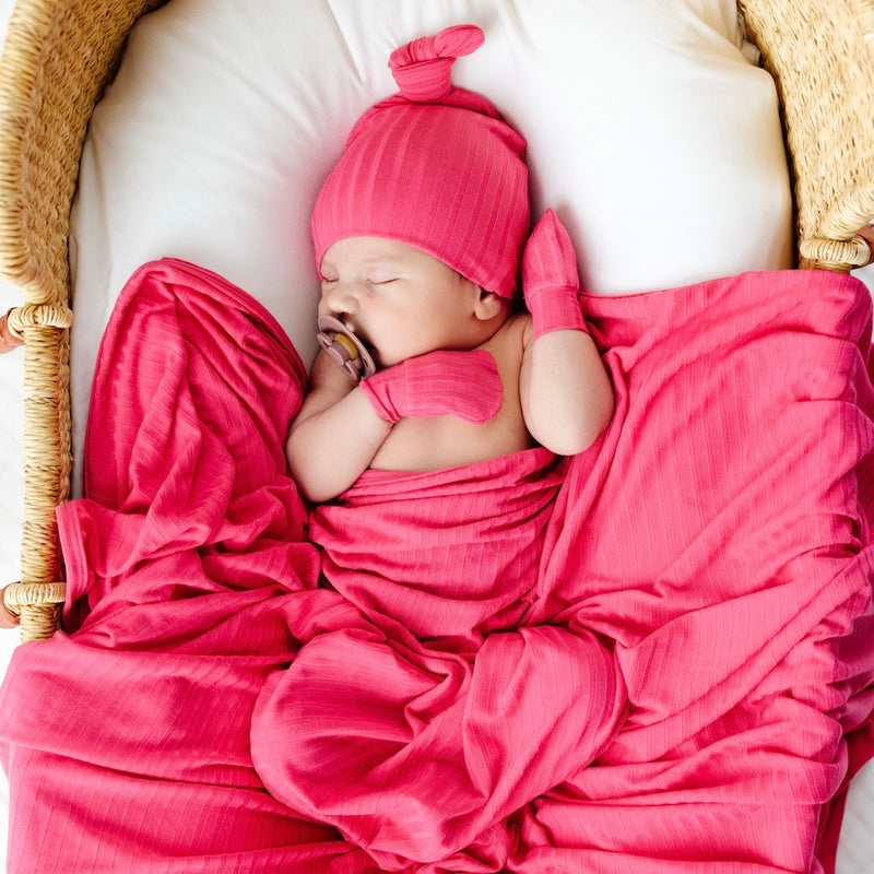 Barbie Ribbed Newborn Hat Bundle
