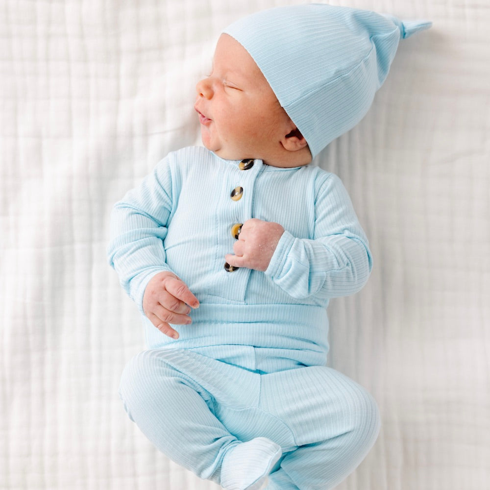 Oliver Ribbed Top + Bottoms