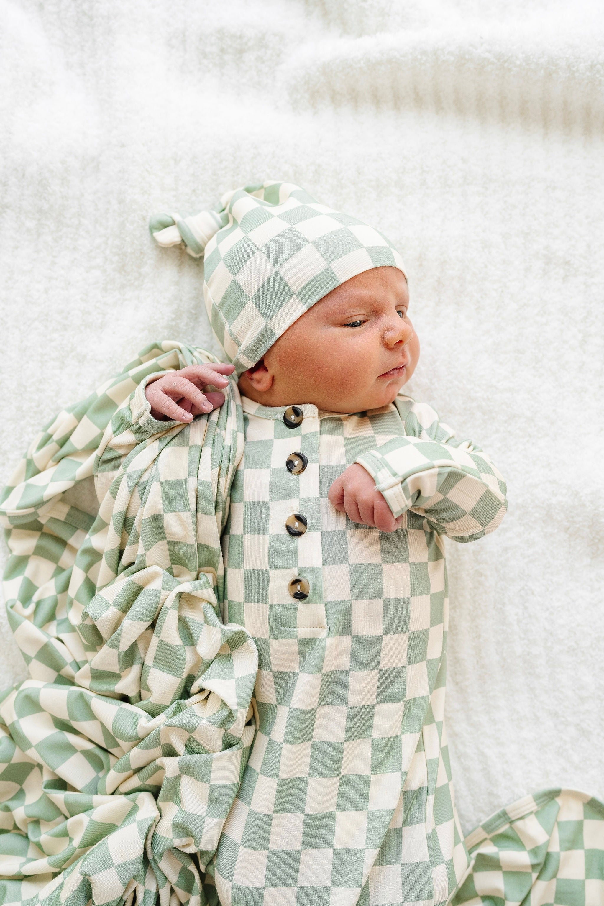 Kirby Newborn Hat Bundle (Top + Bottom)