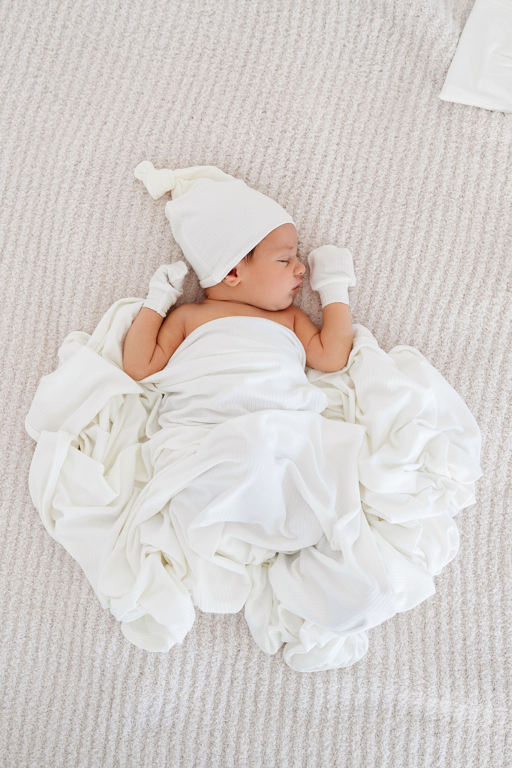 Wren Ribbed Newborn Hat Bundle