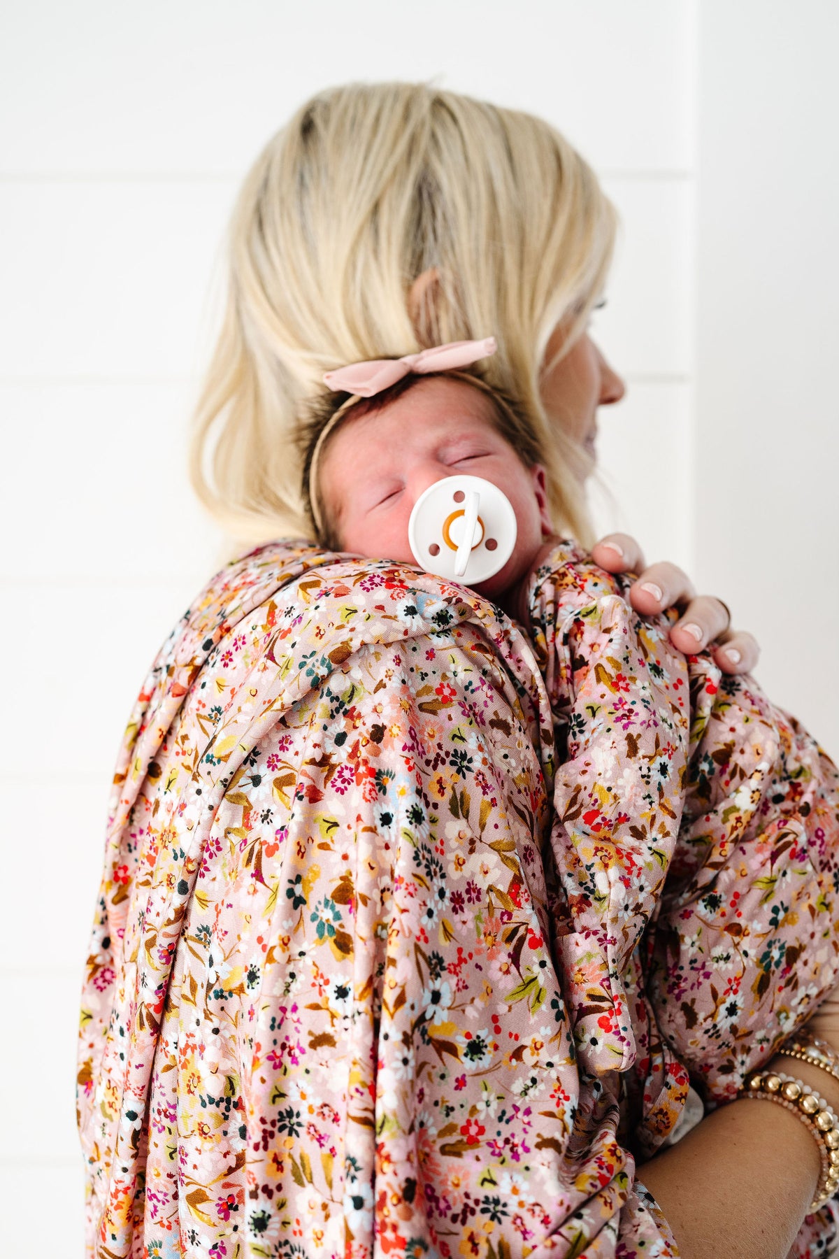 Penelope Newborn Headband Bundle + Zipper Footie