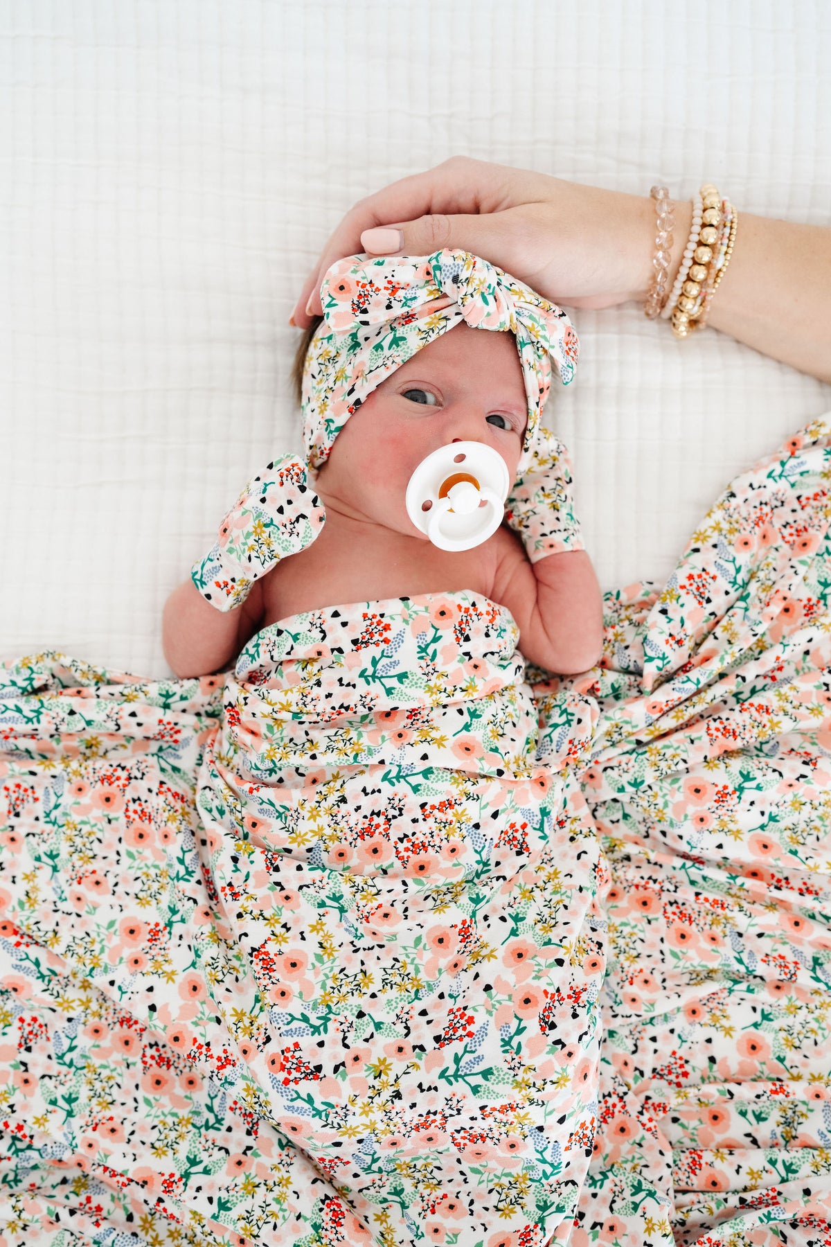 Millie Newborn Headband Bundle + Knotted Gown