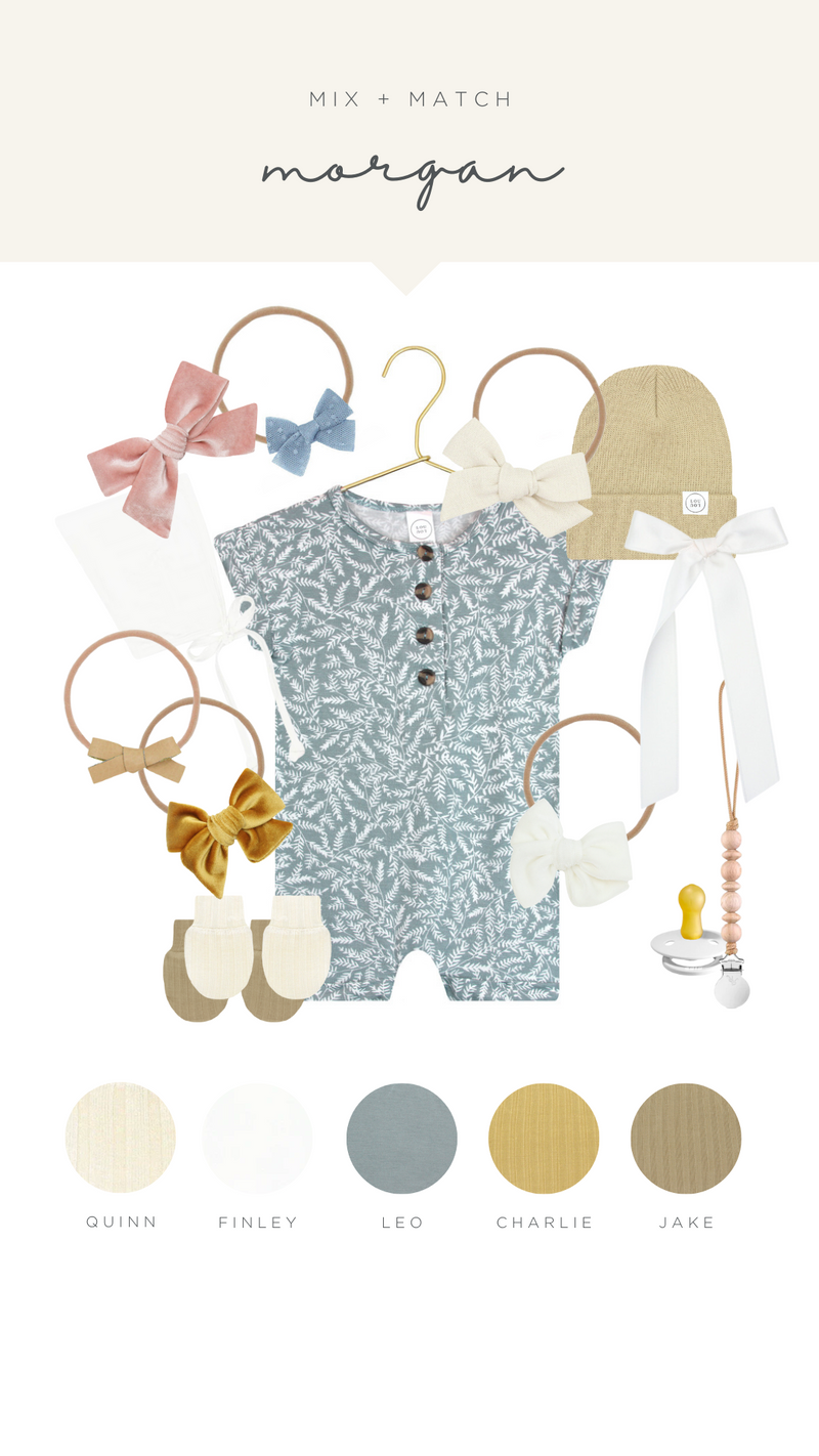 Morgan Newborn Hat Bundle (Gown)