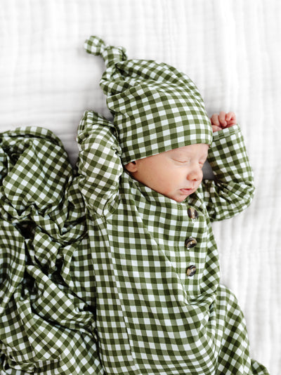 Forrest Newborn Hat Bundle (Top + Bottom)