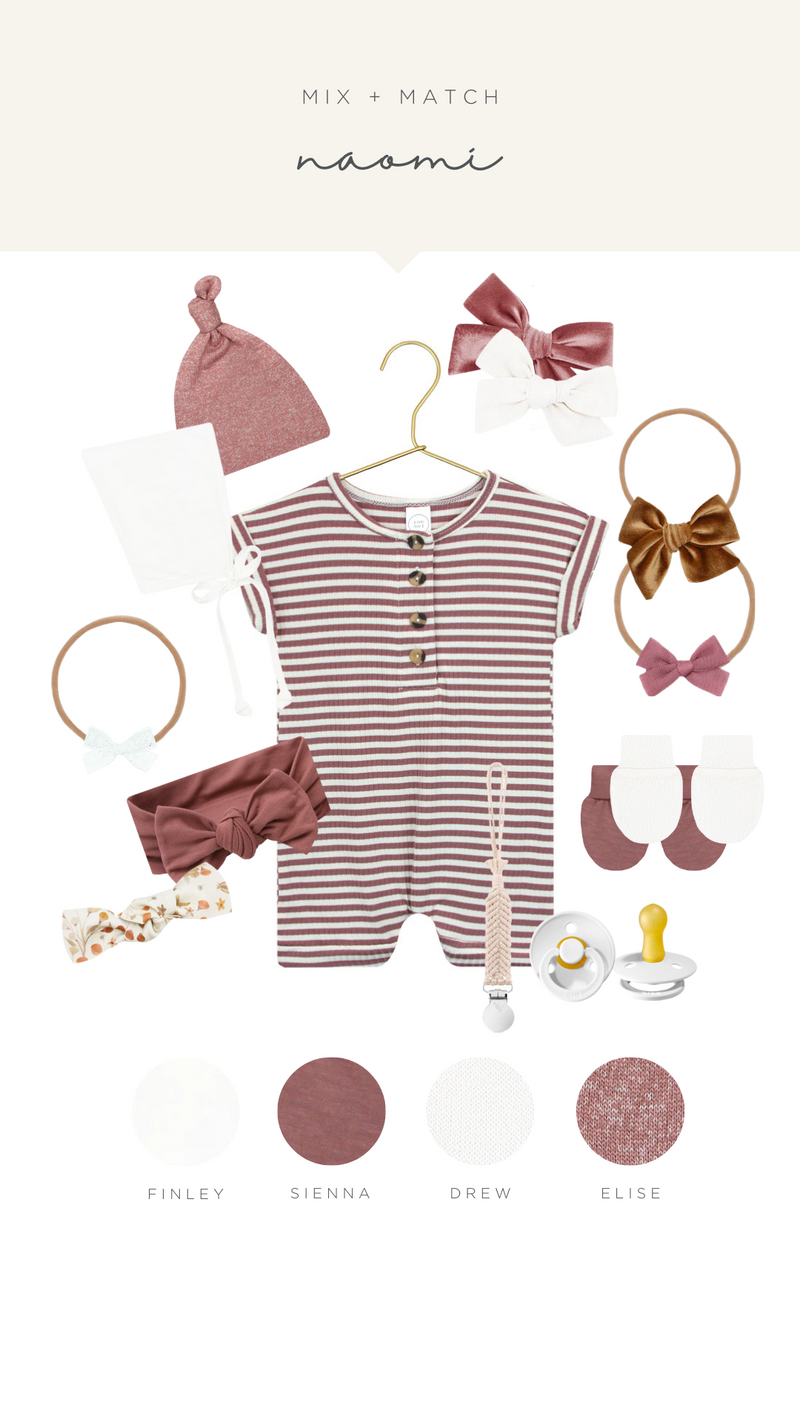 Naomi Ribbed Top + Bottoms