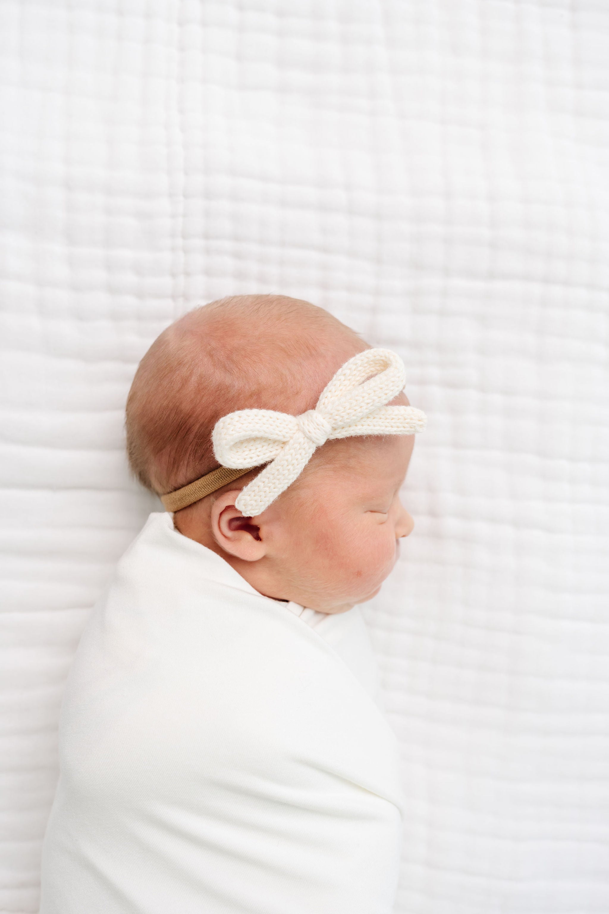 Sweater Bow - Ivory Knit