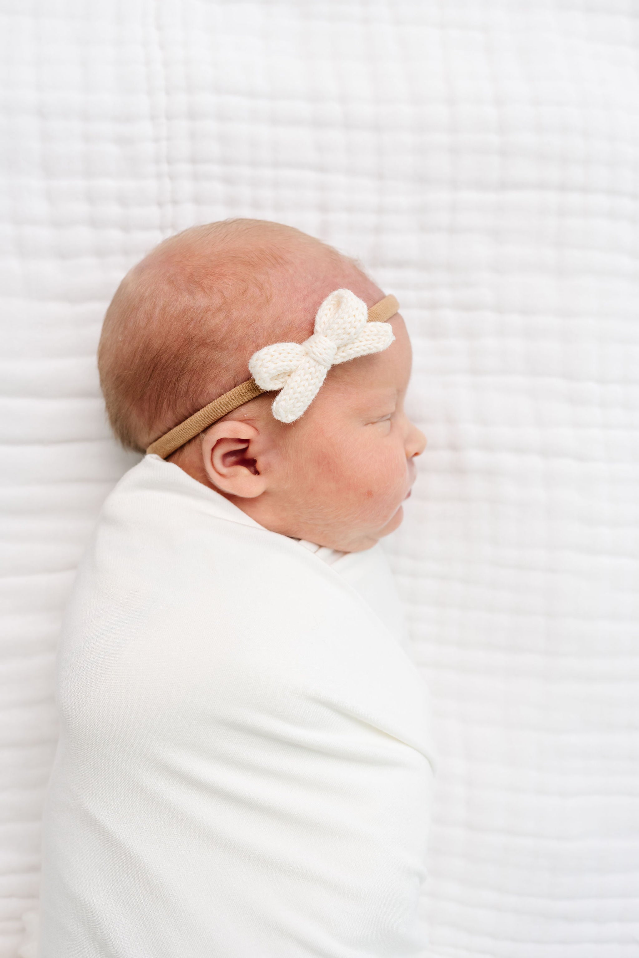 Sweater Bow - Ivory Knit