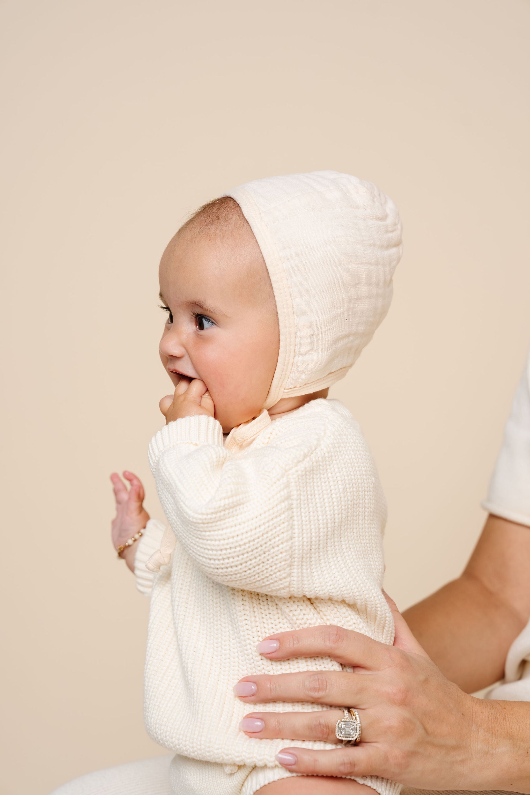 Cloud Muslin™ Bonnet - Cream