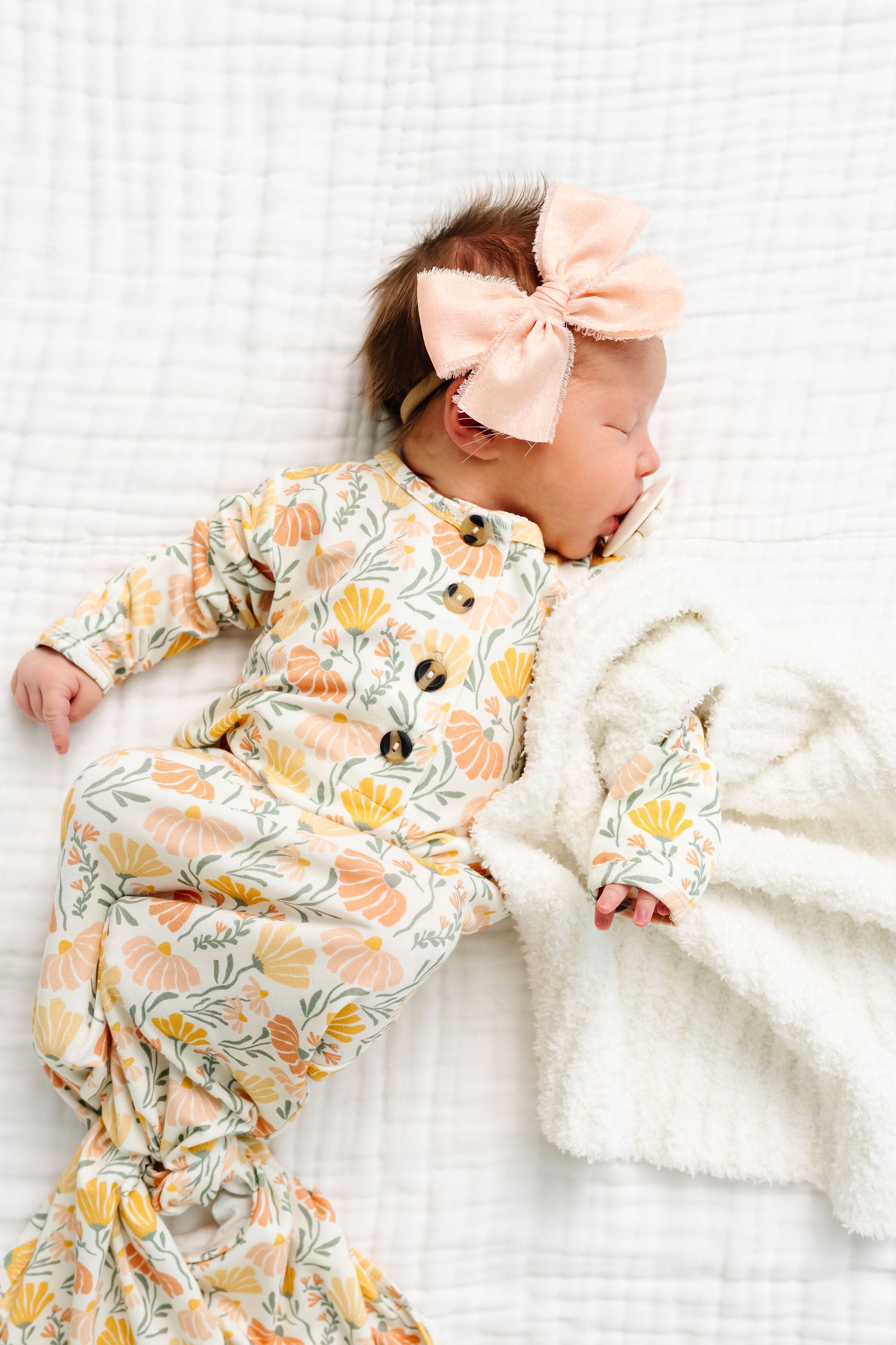 Chiffon Bow - Sorbet Shimmer Headband