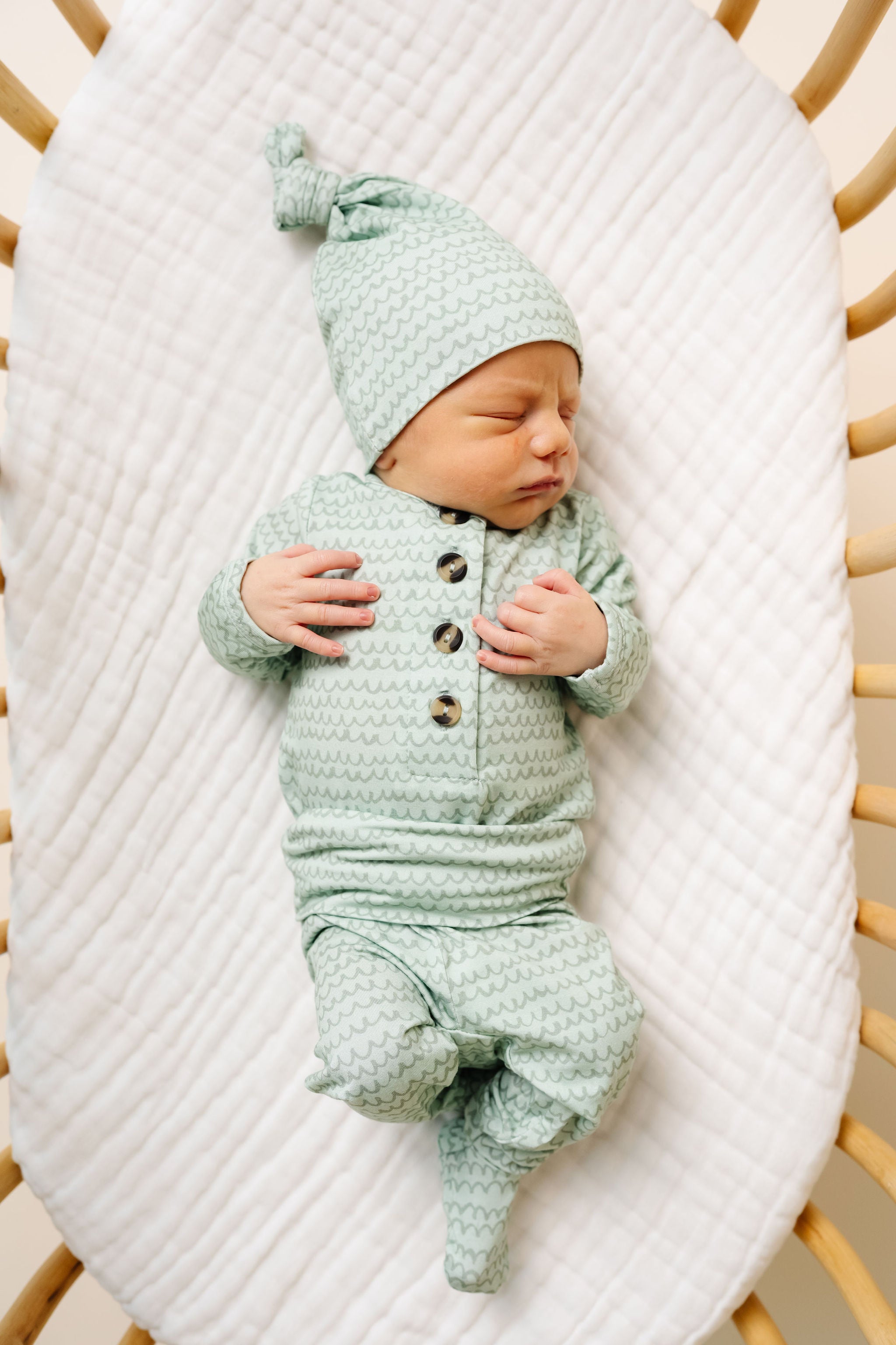 Luca Top Knot Hat