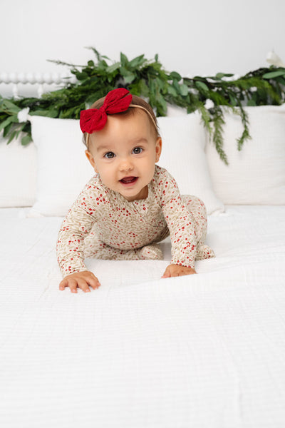 Tulle Bow 3 Pack: Red Dot