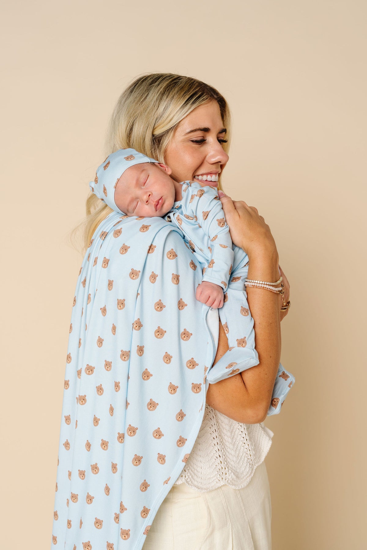 Theodore Newborn Hat Bundle + Top + Bottoms