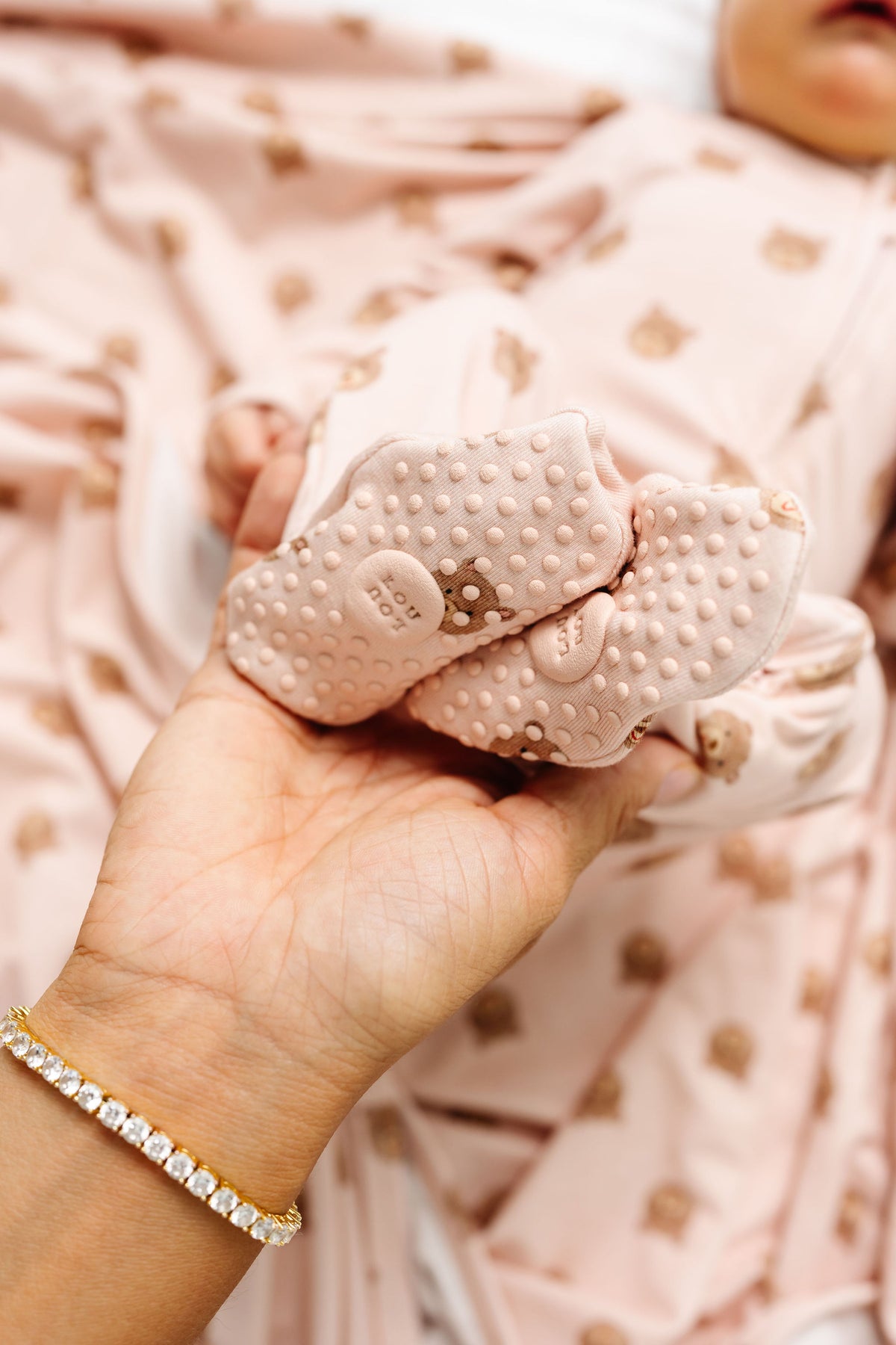 Honey Newborn Headband Bundle + Zipper Footie