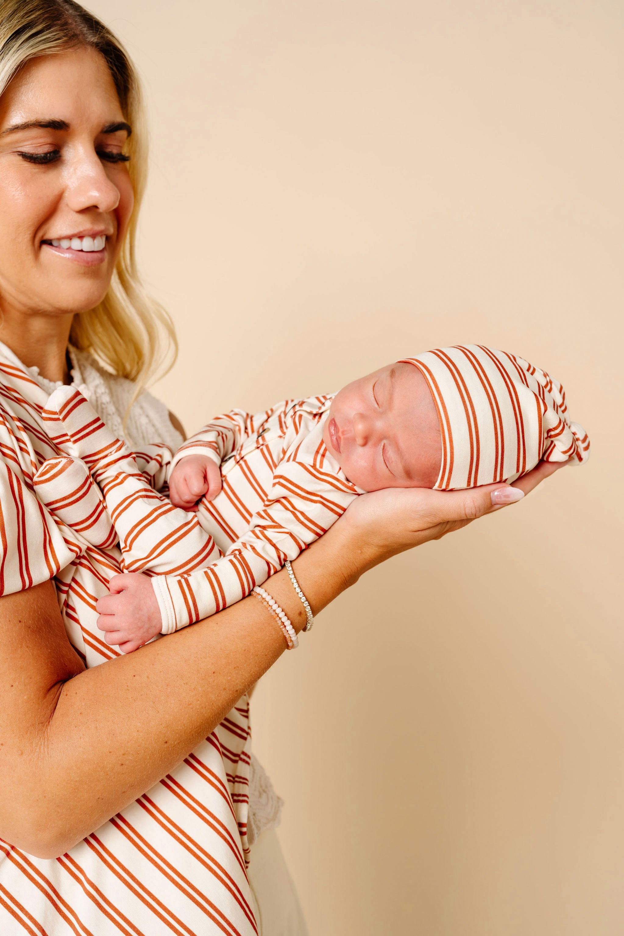 Dylan Newborn Hat Bundle + Top + Bottoms