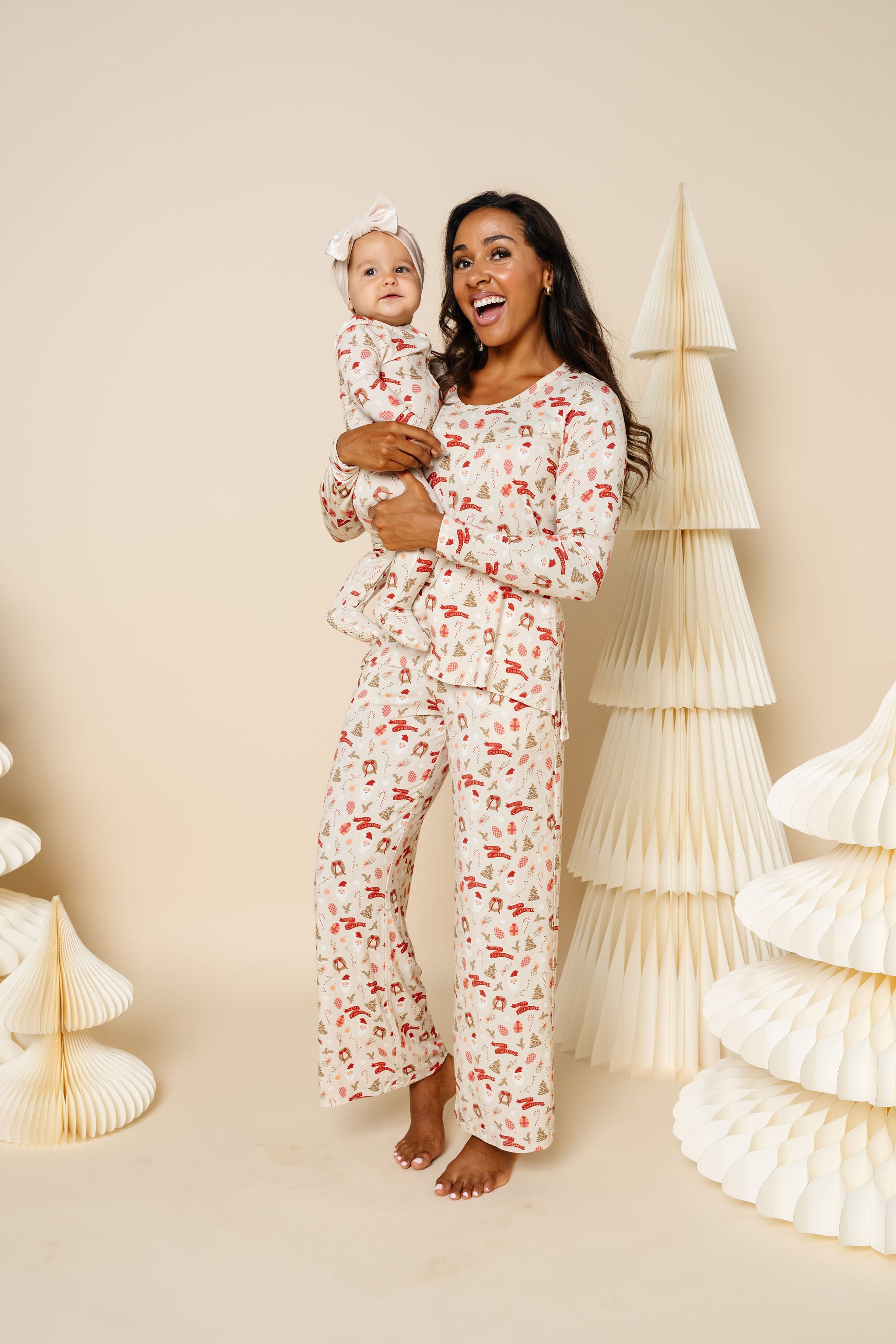 Mistletoe Women's Lounge Wide Leg Pants