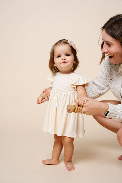 Twirl Dress - Quinn Ribbed