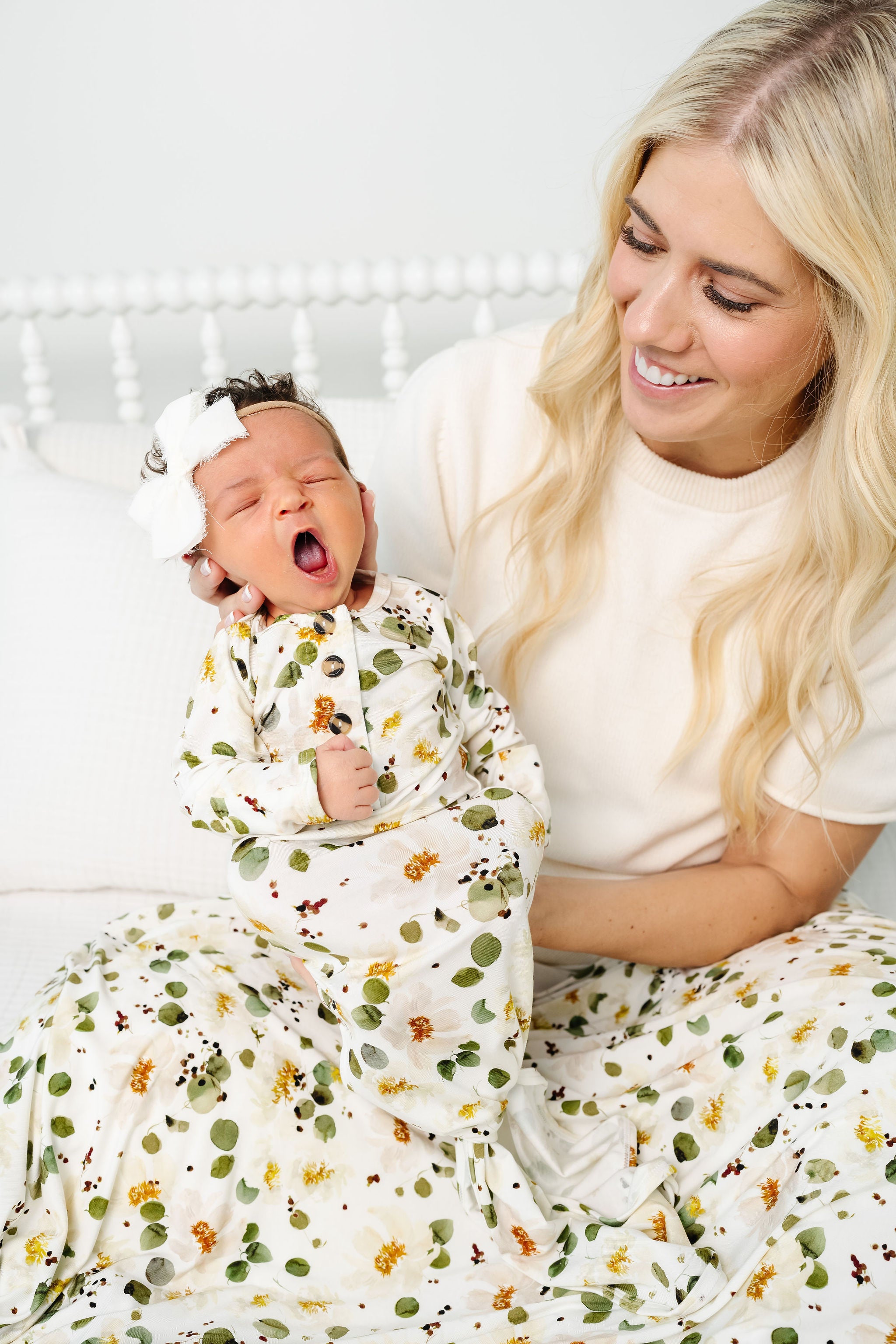 Thea Newborn Headband Bundle (Gown)