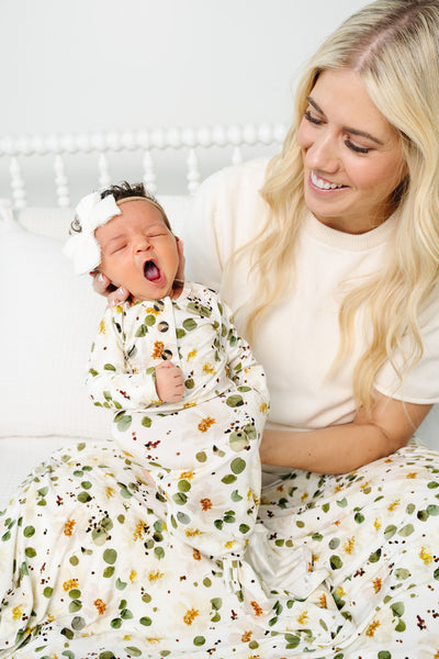 Thea Newborn Headband Bundle (Gown)