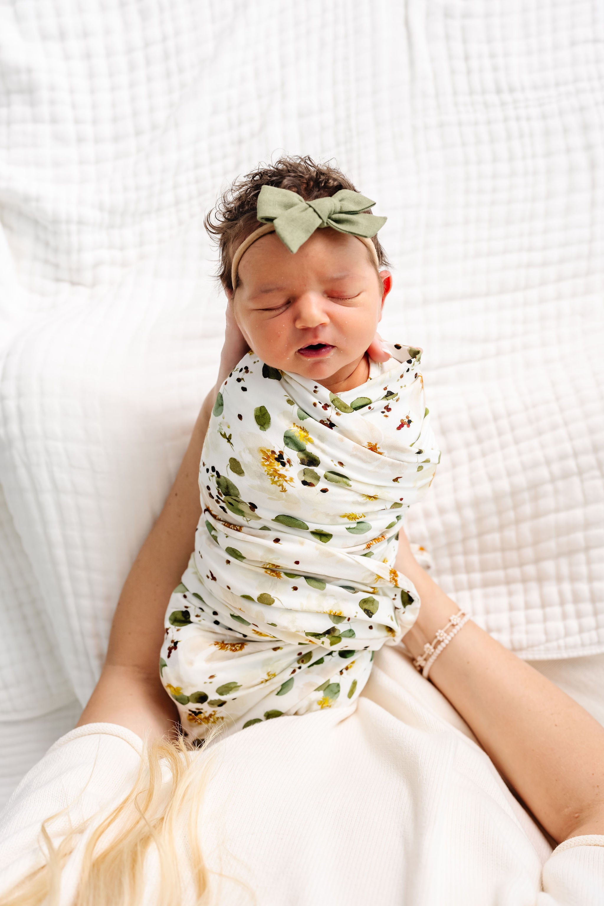 Thea Newborn Headband Bundle (Gown)