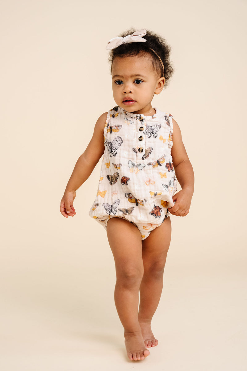 Cloud Muslin™ Bubble Romper - Amelia