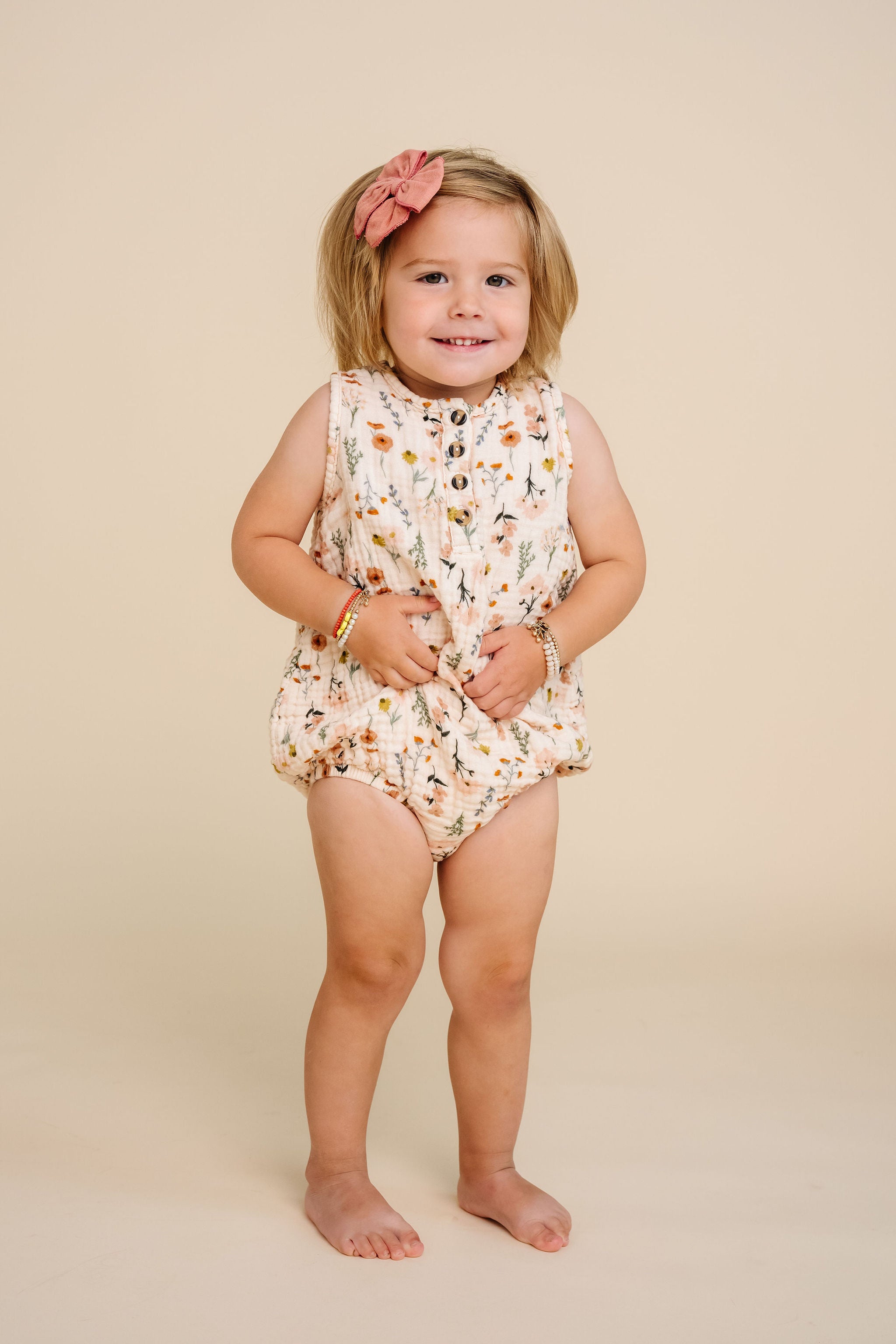 Cloud Muslin™ Bubble Romper - Rachel