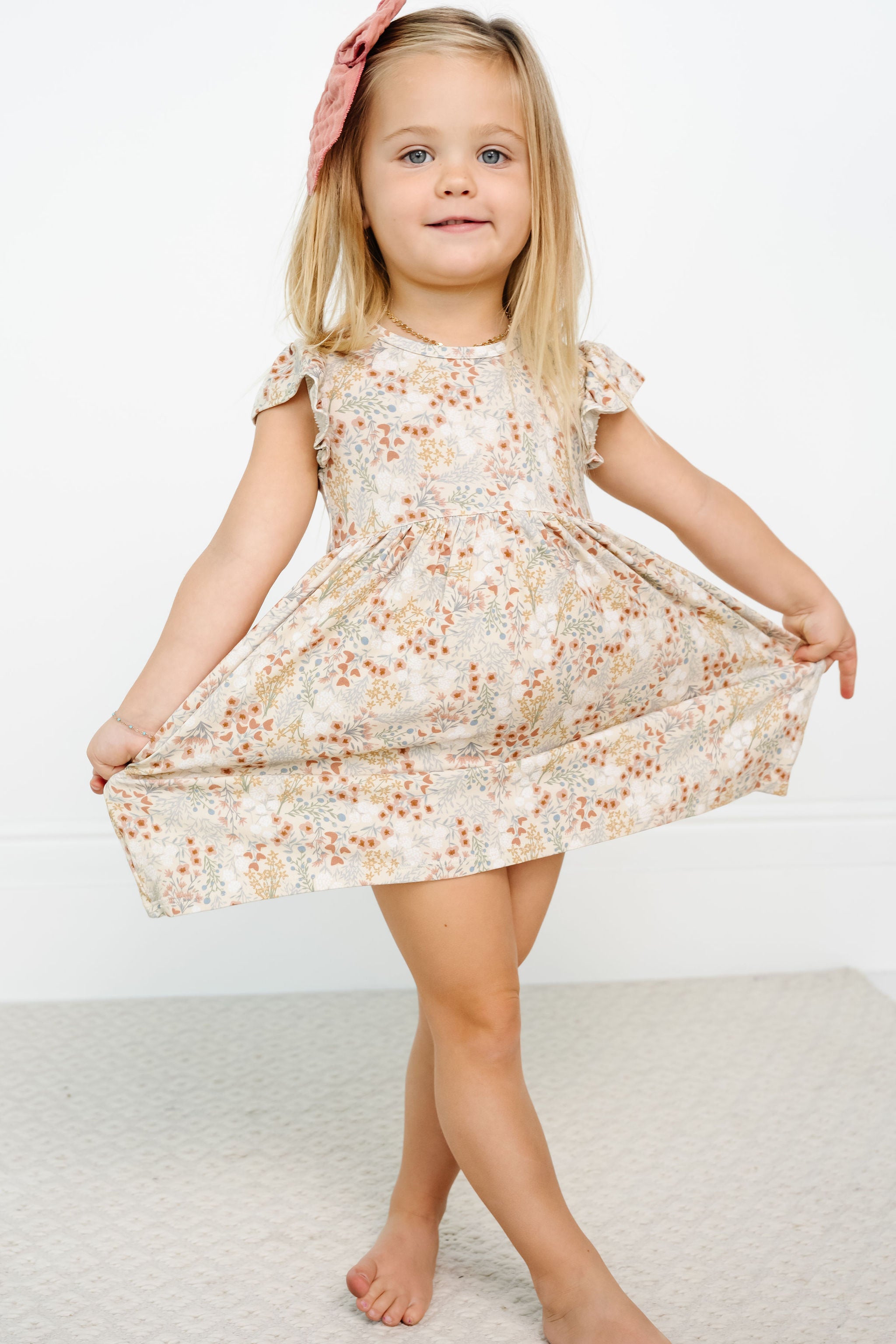 Twirl Dress - Pearl