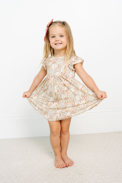 Twirl Dress - Pearl