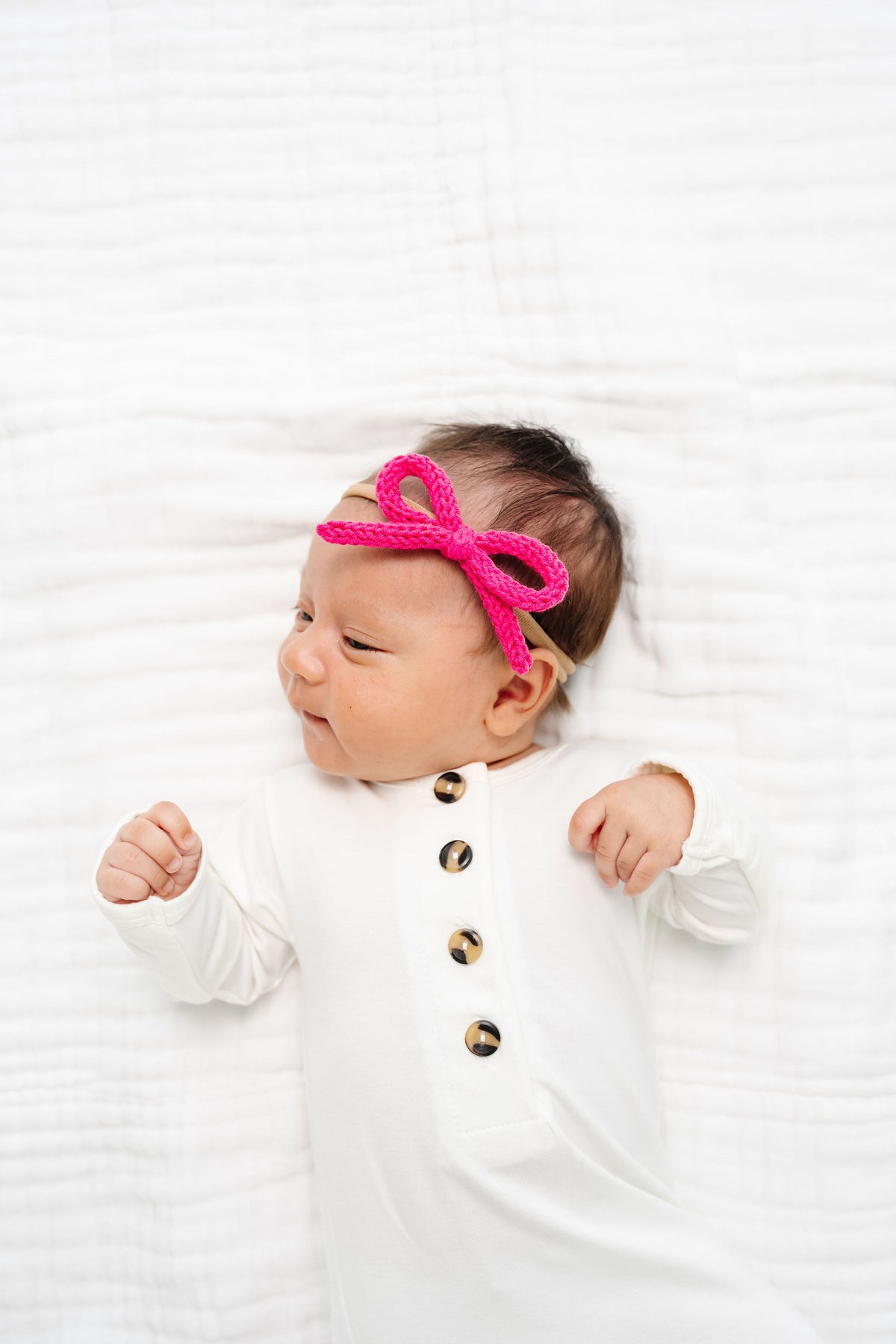 Crochet Bow - Petunia