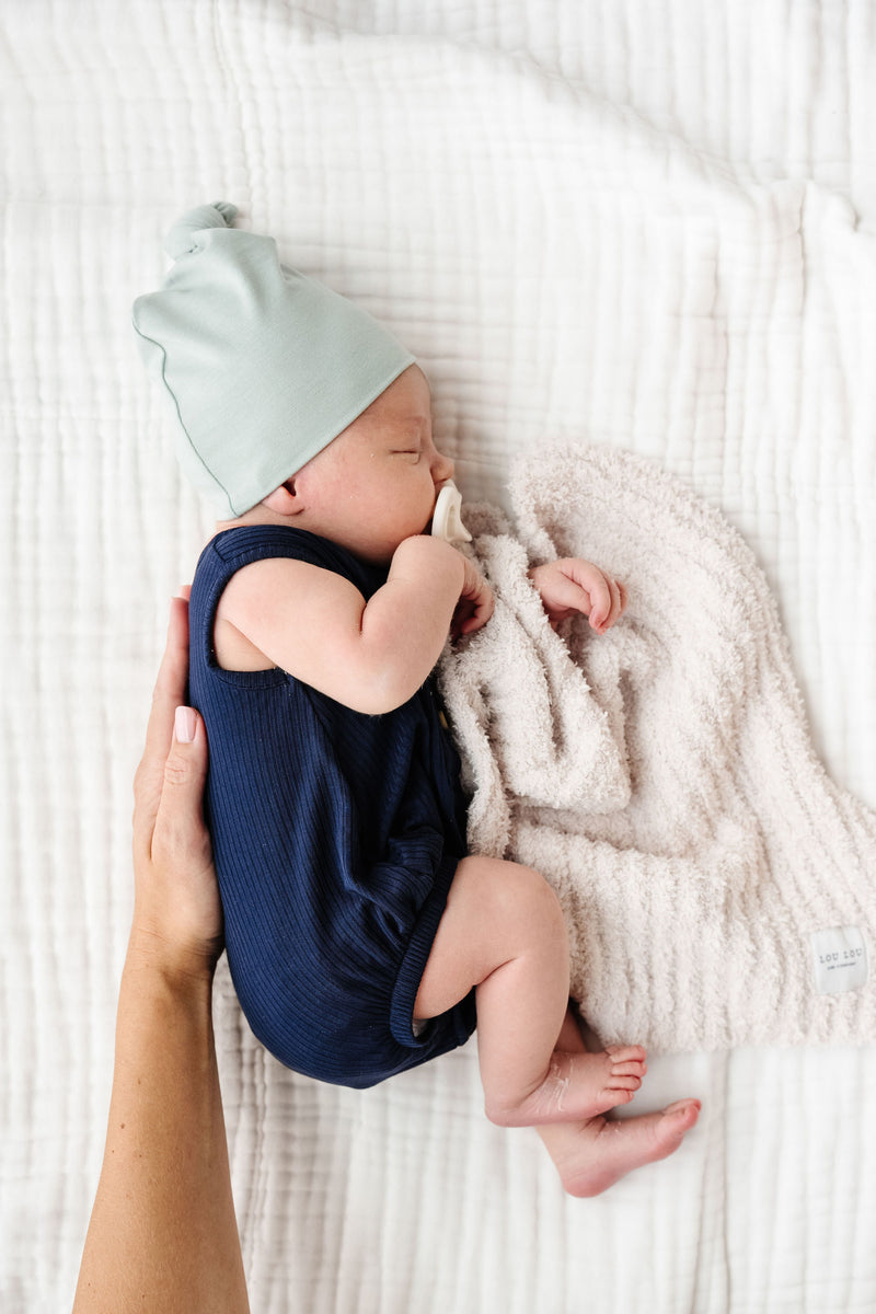 Hayden Ribbed Bubble Romper