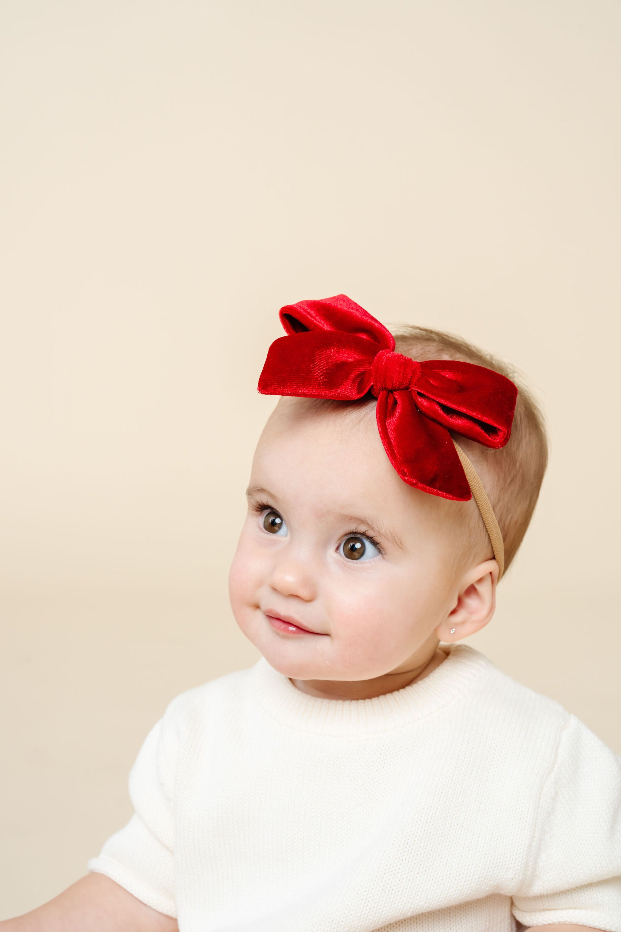 Velvet - Ruby Bow Headband