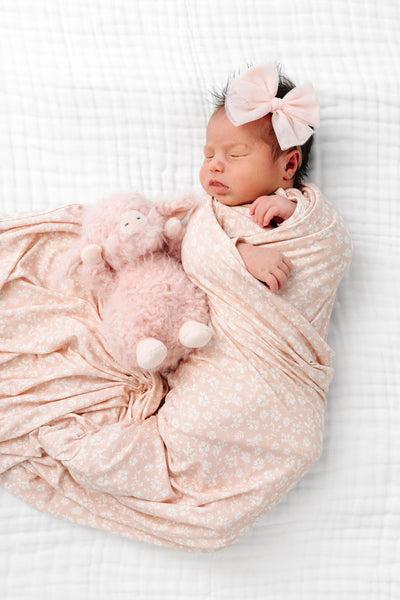 Louise Newborn Headband Bundle + Zipper Footie