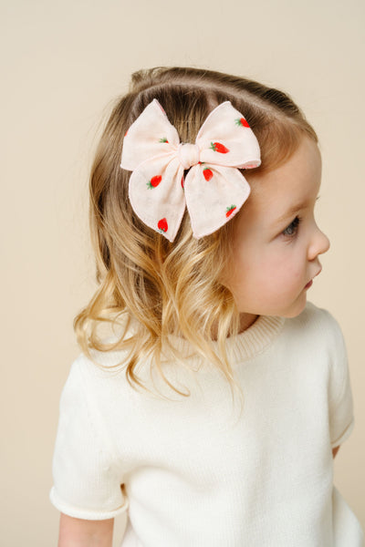 Cloud Muslin™ Heirloom Bow - Junie Clip