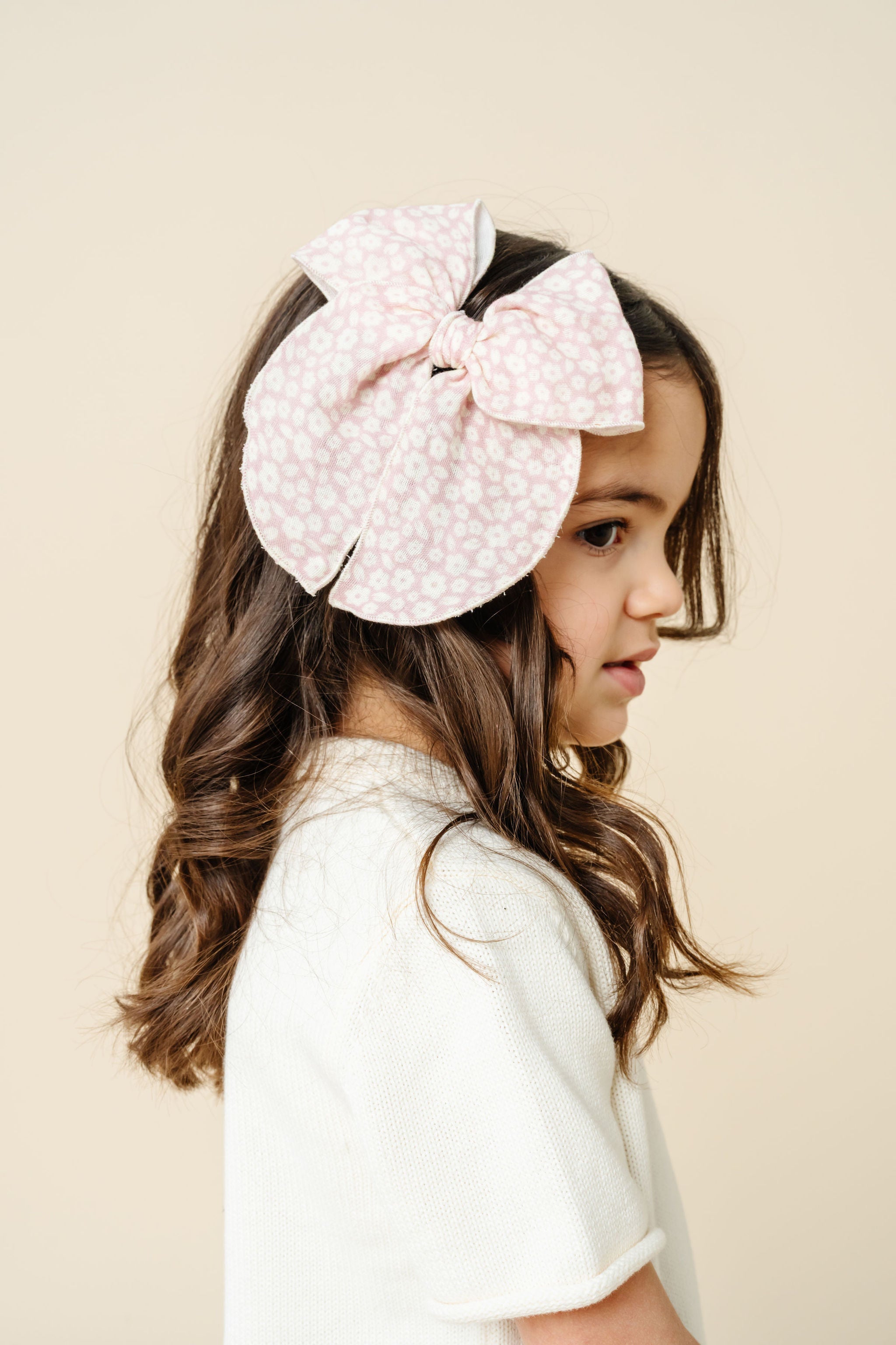 Cloud Muslin™ Heirloom Bow - Flora Clip