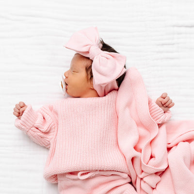 Pre-Order - Knit Headband - Blush