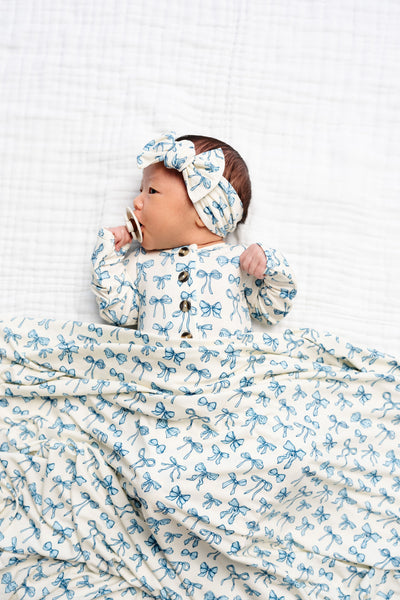 Stella Newborn Headband Bundle (Gown)