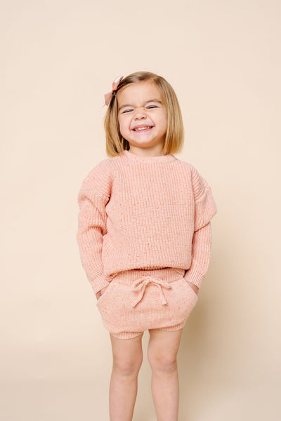 Knit Bummie - Petal Speckle