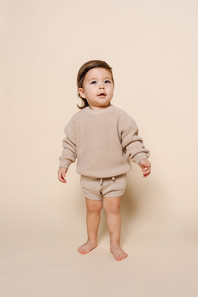Knit Bummie - Tan