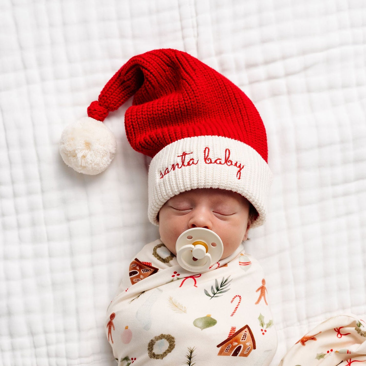 Santa Beanie - "Santa Baby"