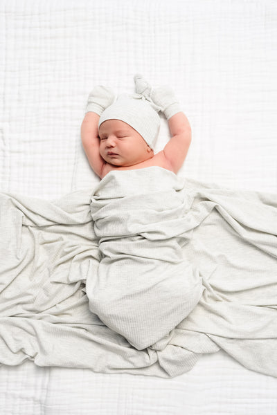 Stevie Ribbed Newborn Hat Bundle