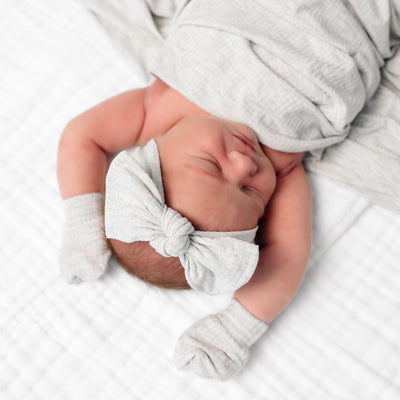 Stevie Ribbed Newborn Headband Bundle