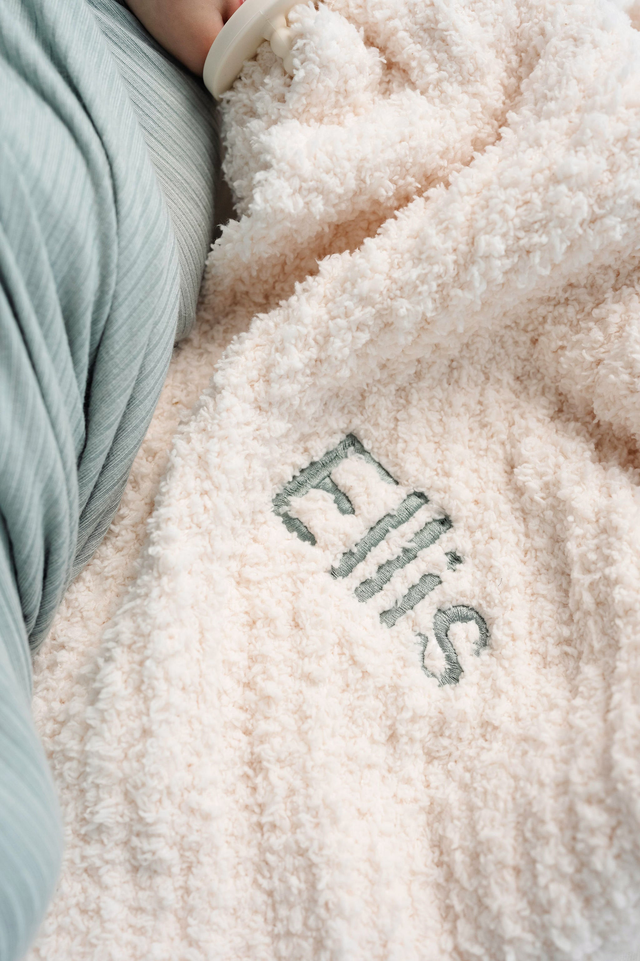 Chenille Blanket - Blush Pink - Mini/Lovey