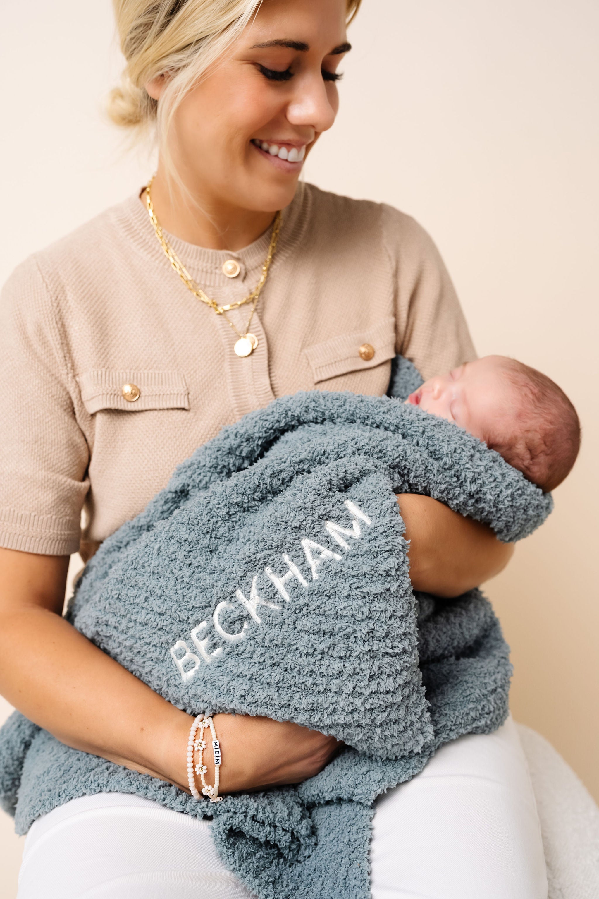 Chenille Blanket - Blush Pink - Mini/Lovey